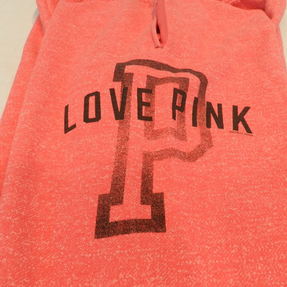 Victoria's Secret Love Pink heavy weight relaxed elasticized waist & hem sweats